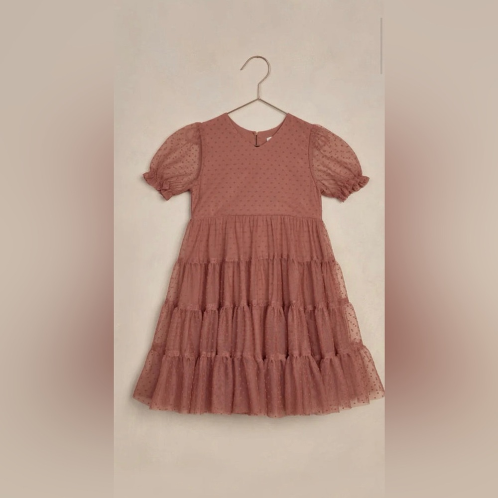 NORALEE Girls’ Dottie Dress in Poppy